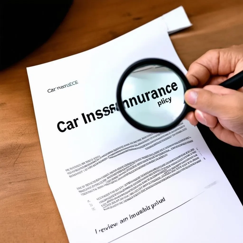 Car Insurance Policy