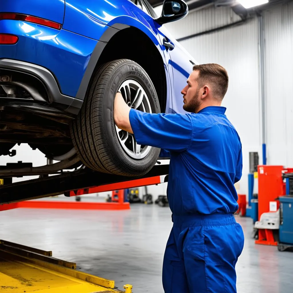 Car Mechanic Inspection