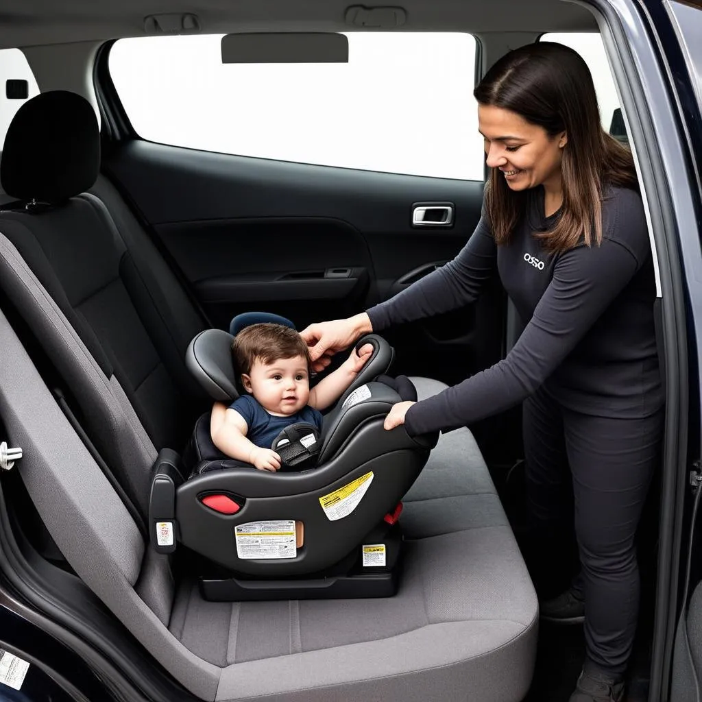 Cosco Car Seat Installation