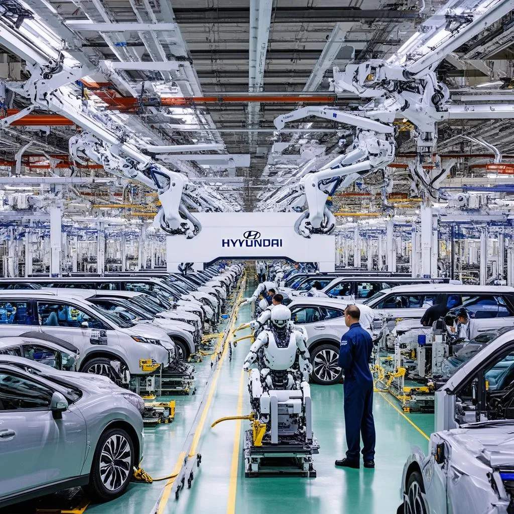 Hyundai Car Manufacturing Plant