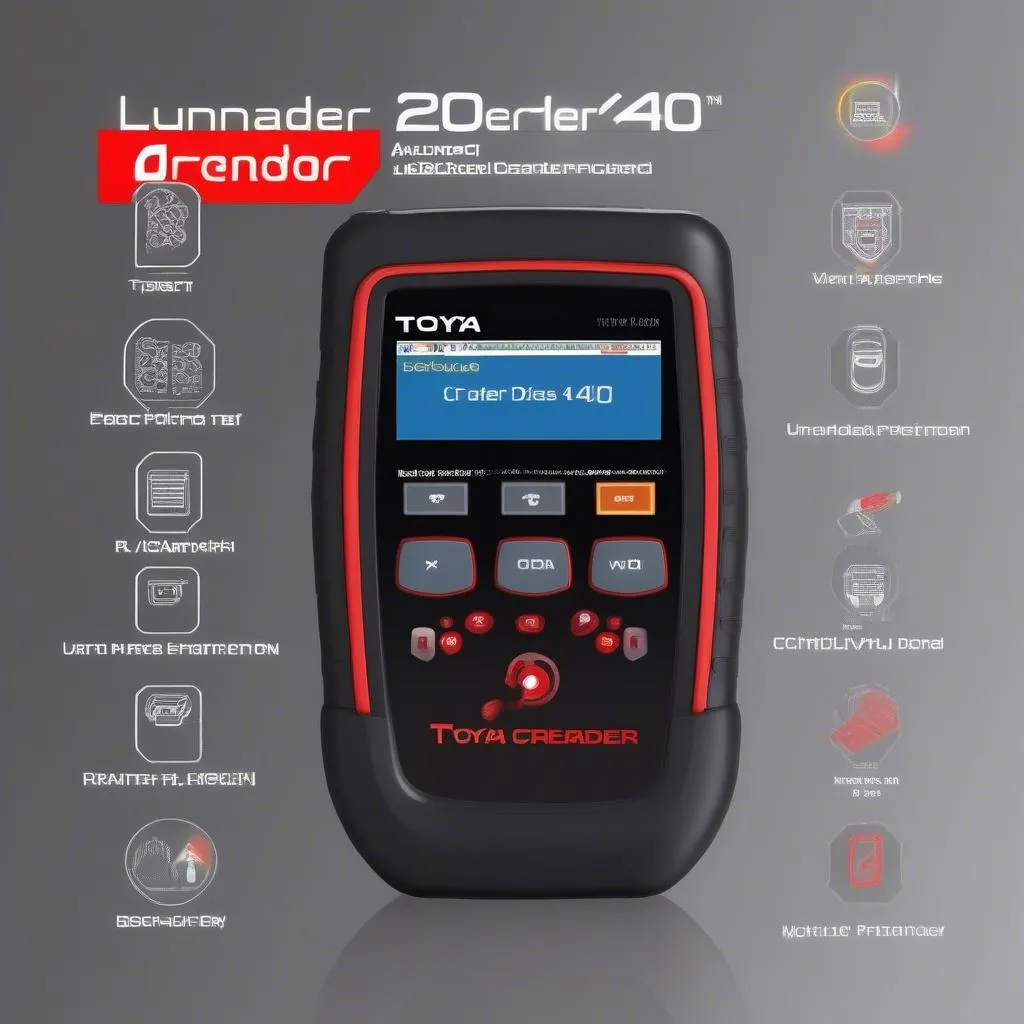 Launch CReader 4001 OBD2 Scanner