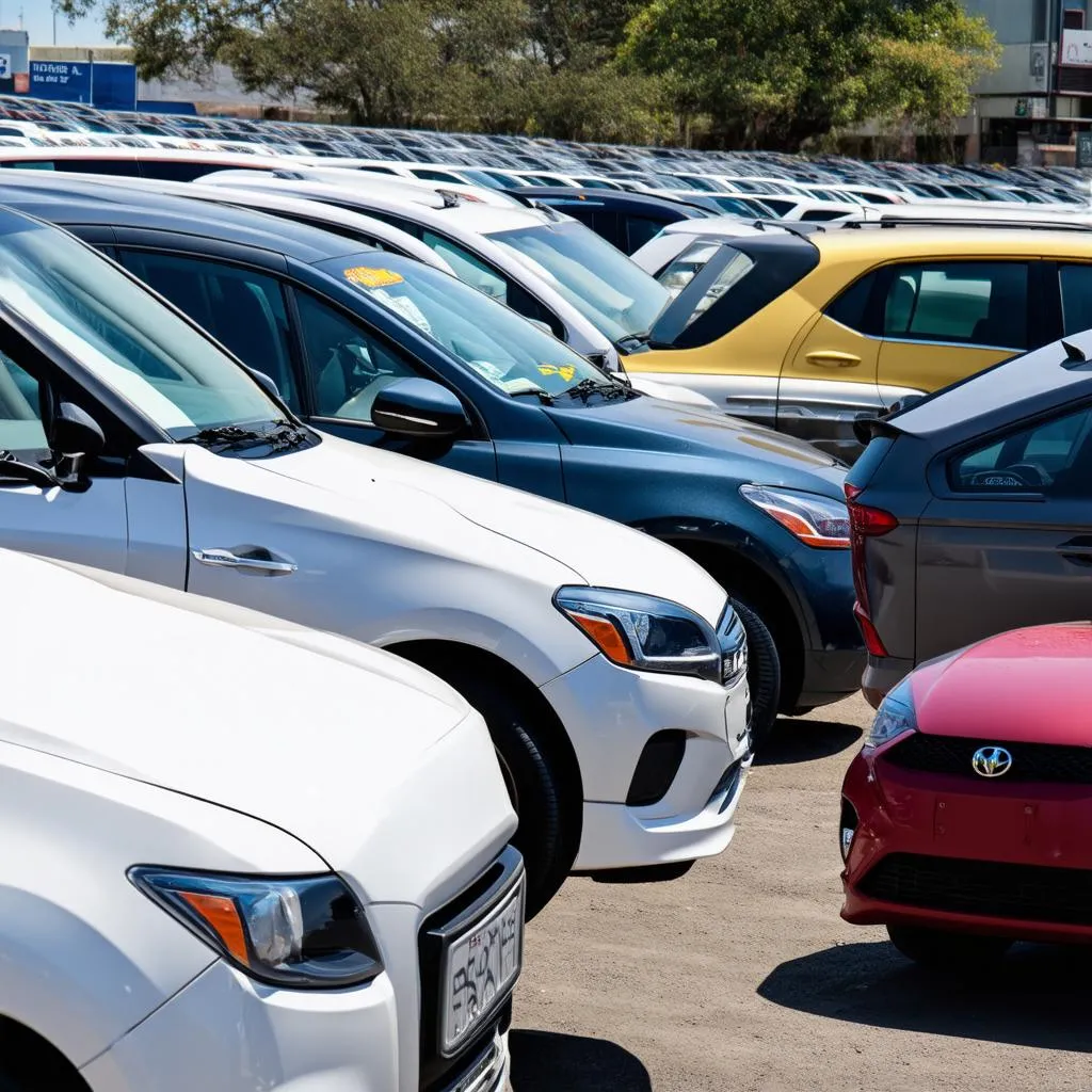 Rental car options at Localiza