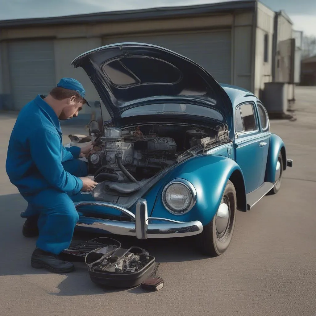 VW Beetle Engine Repair