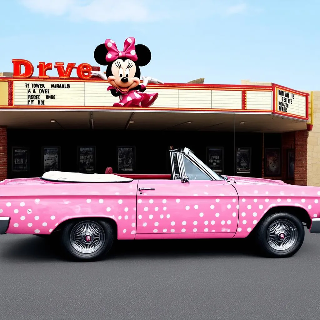 Minnie Mouse Car