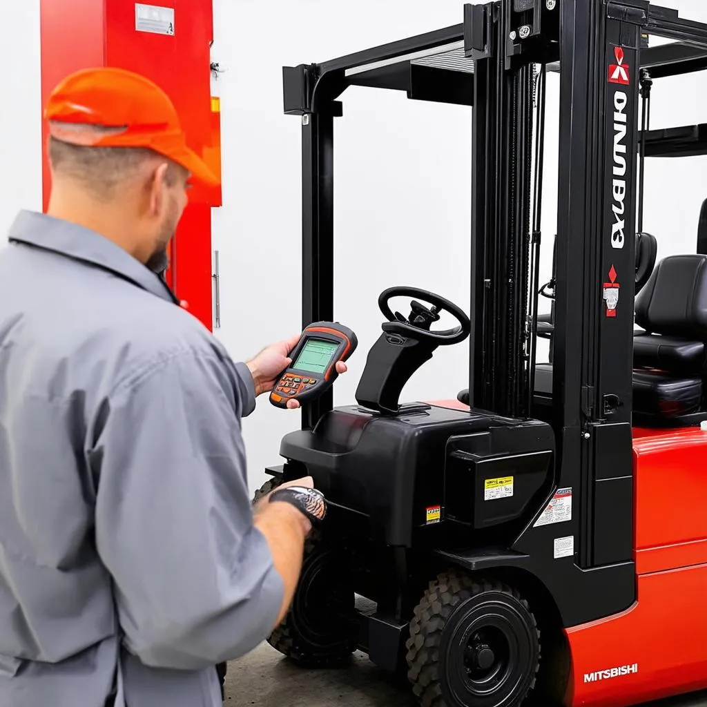 Mitsubishi Forklift Scan Tool