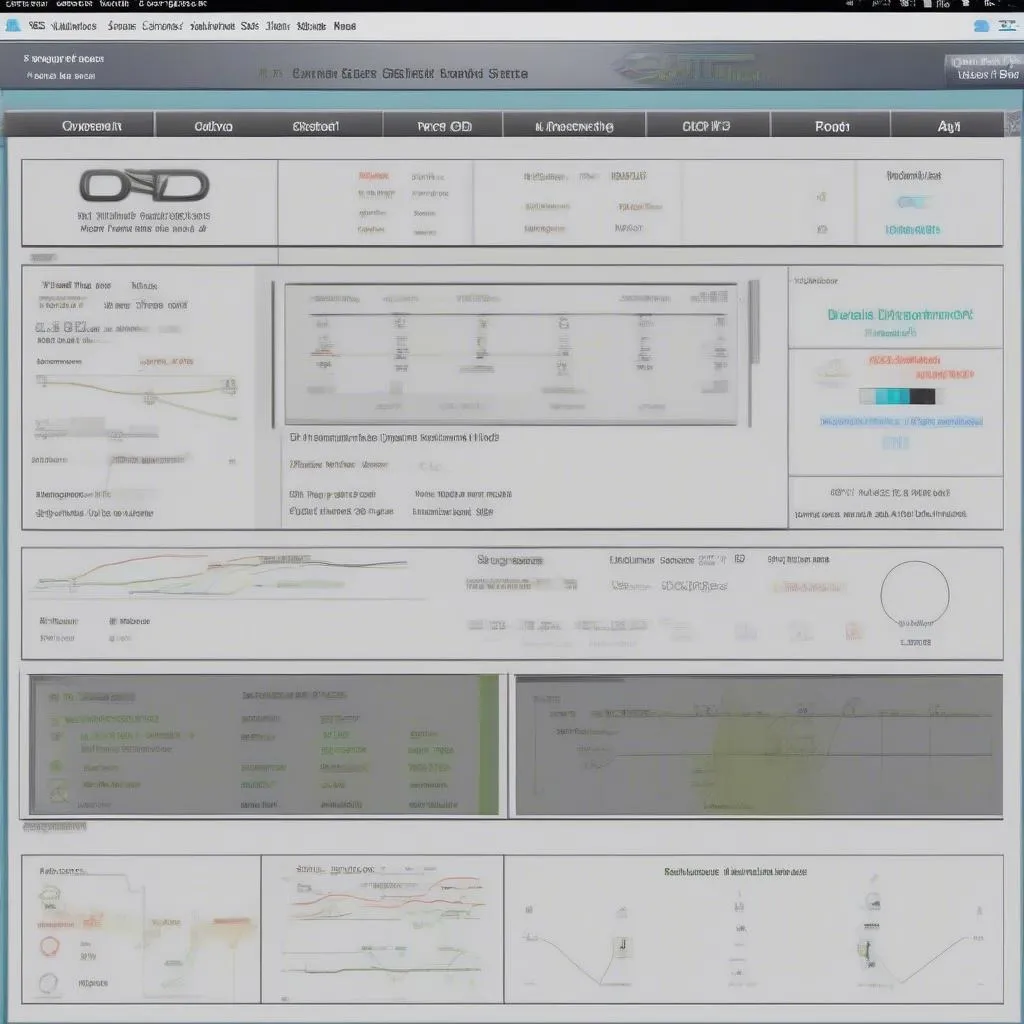 OBD2 software interface on a laptop screen.