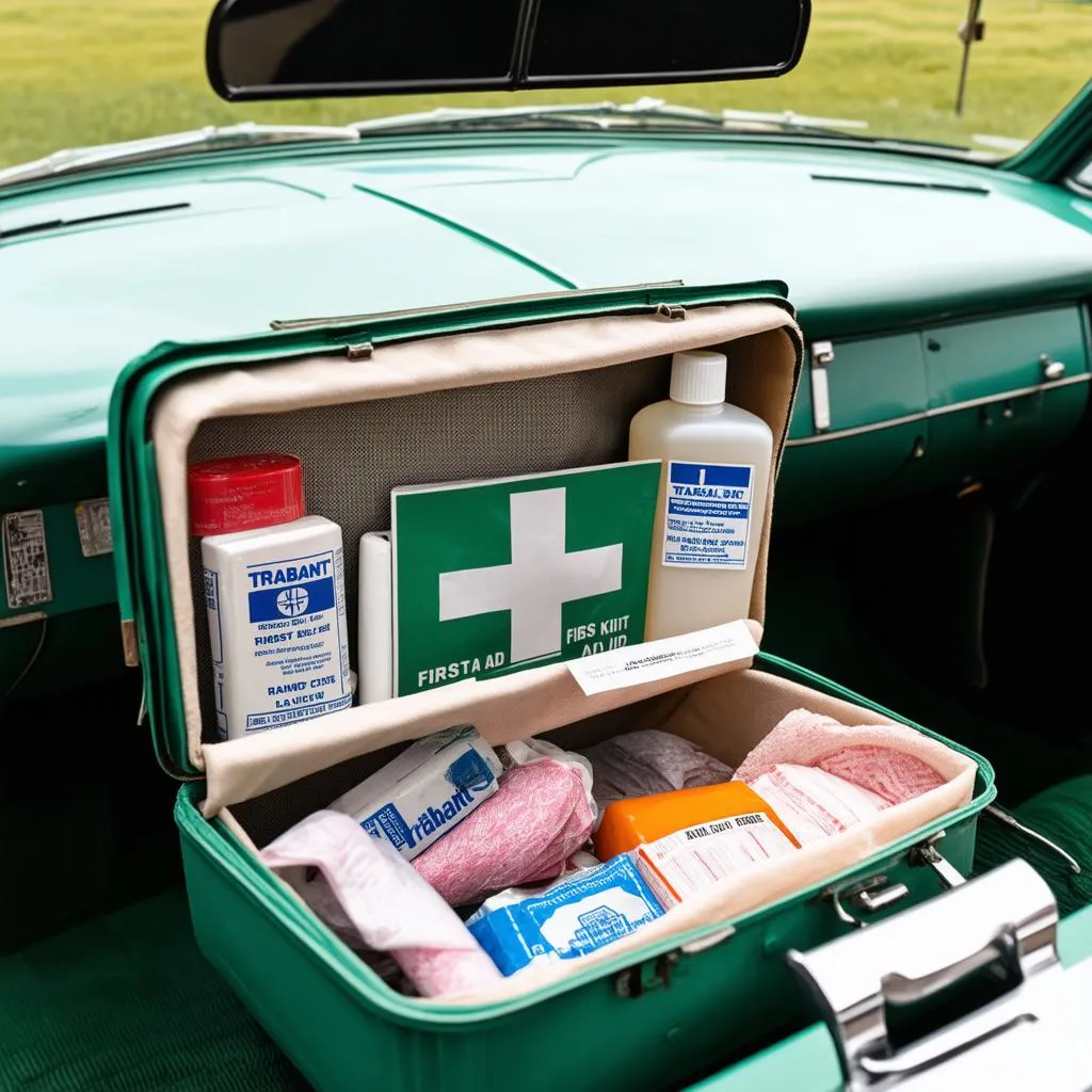 Vintage Trabant First Aid Kit