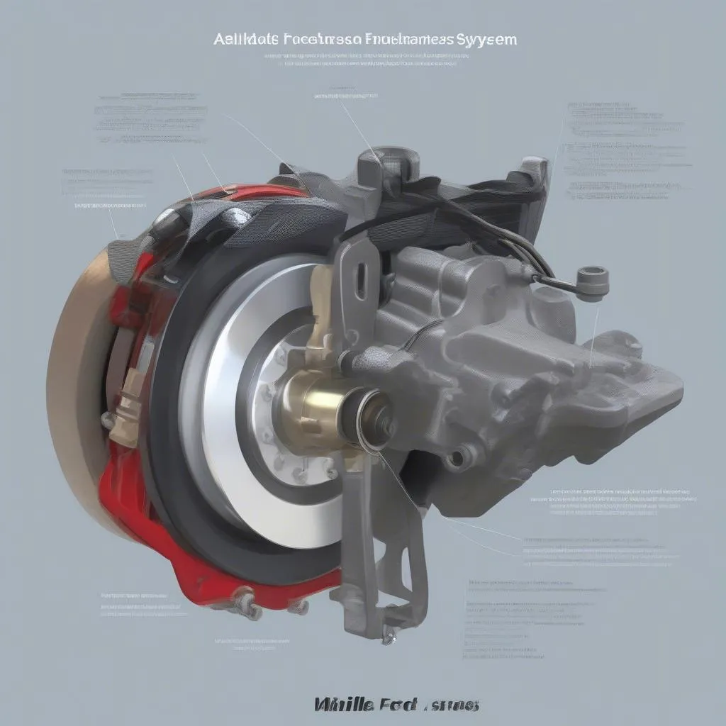 ABS brake system illustration