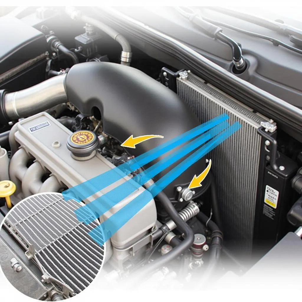 AC Condenser Location in a Car