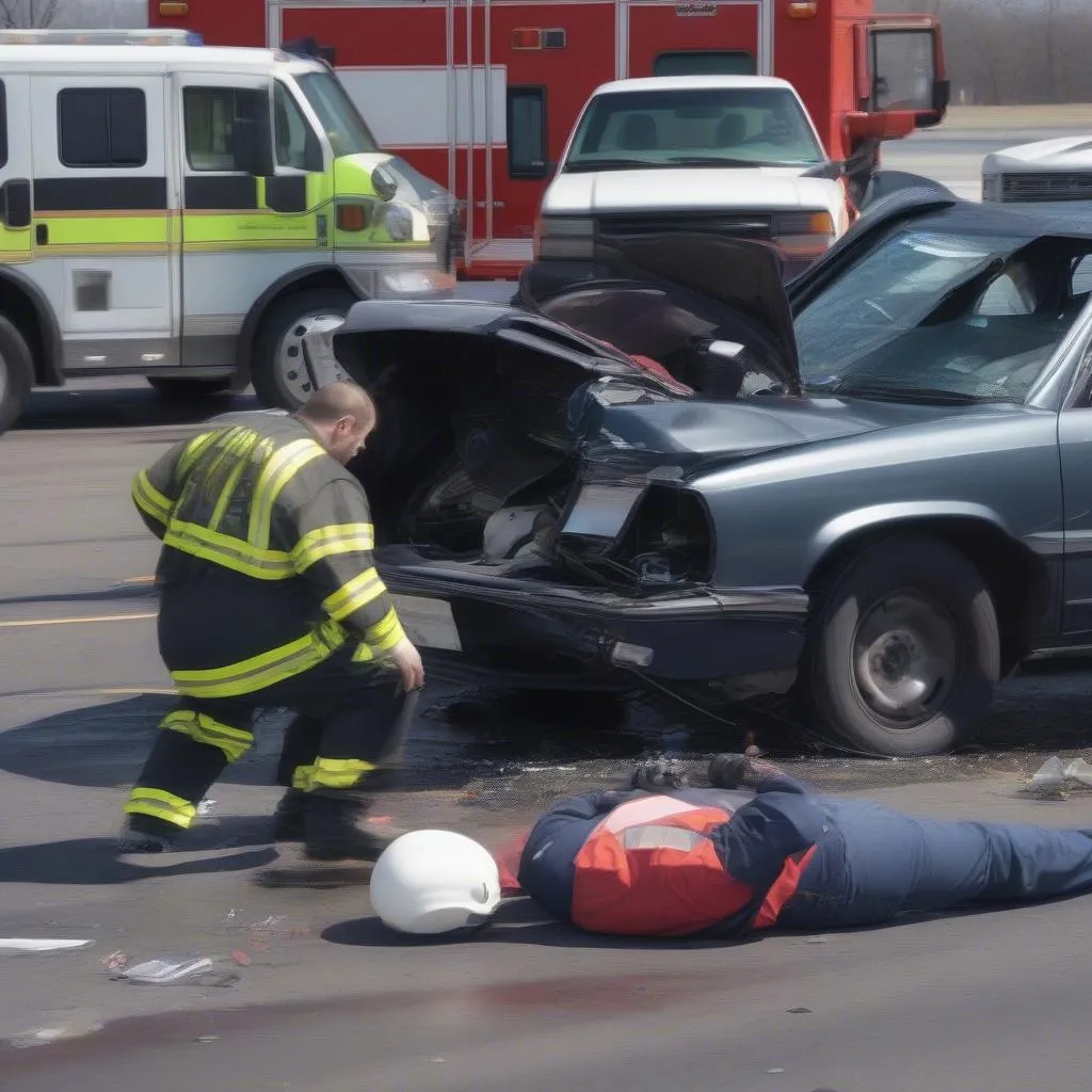 accident scene