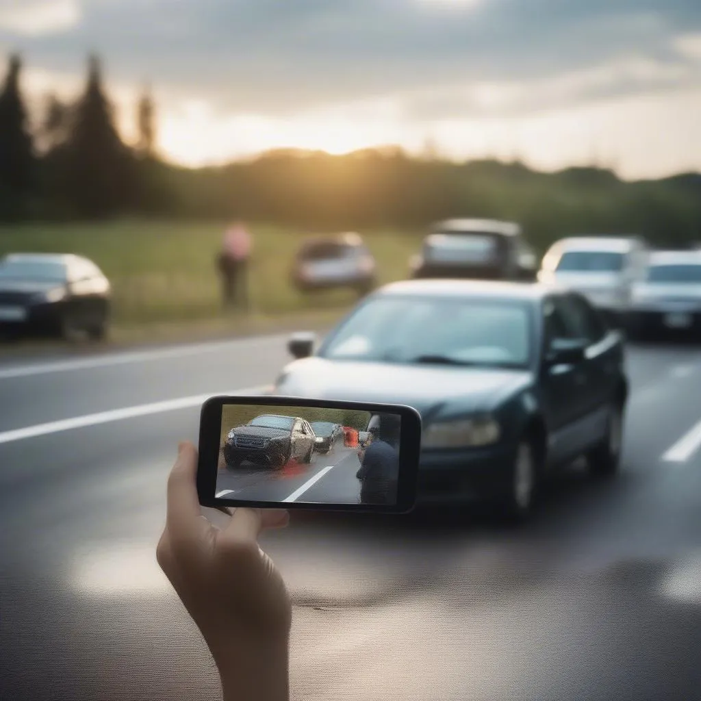 Documenting a Car Accident Scene