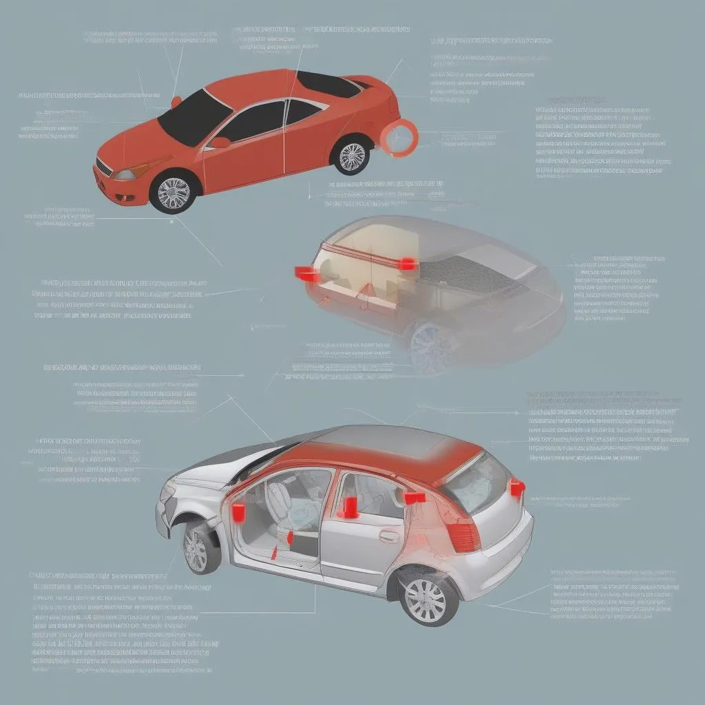 Airbag system diagram