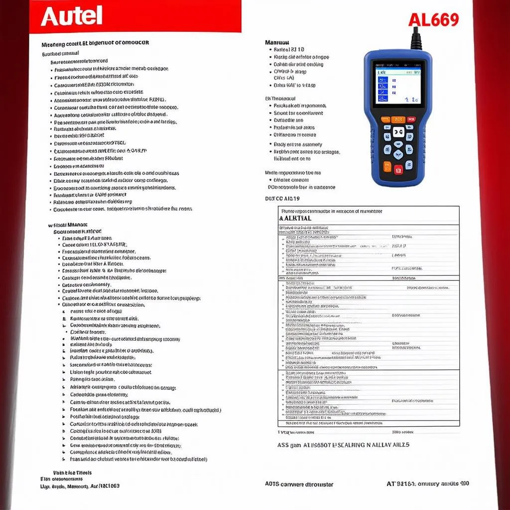 Autel AL619 Manual