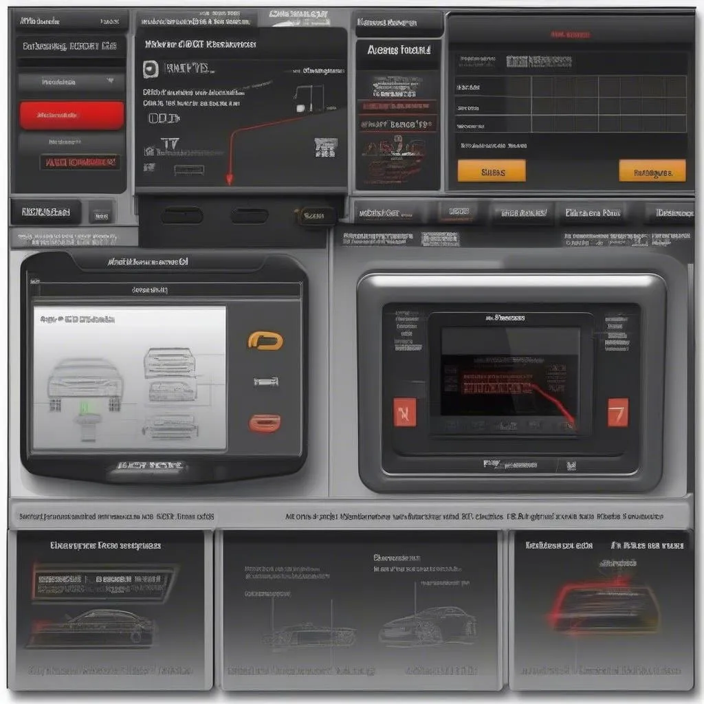 Ancel scan tool reading diagnostic trouble codes