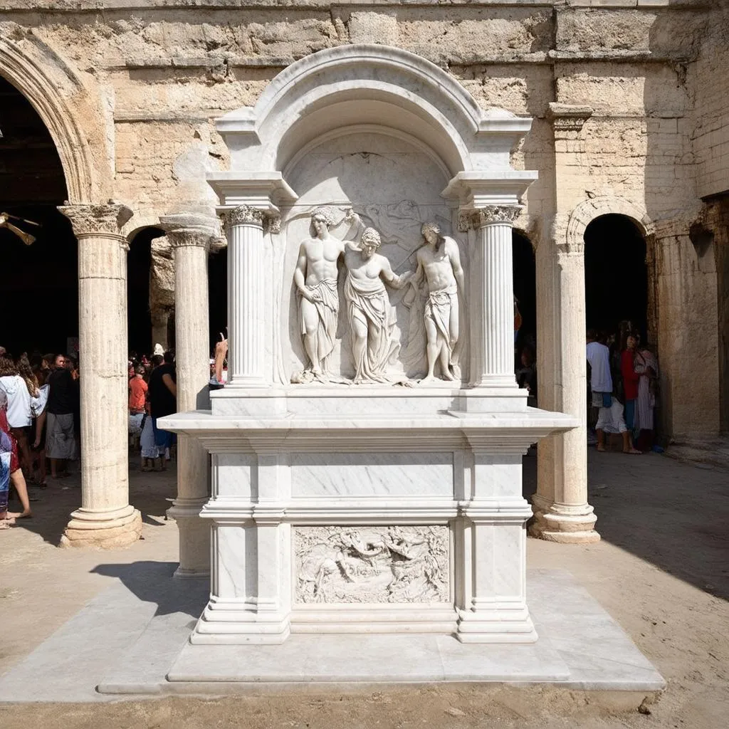 Ancient Greek Altar in Antioch