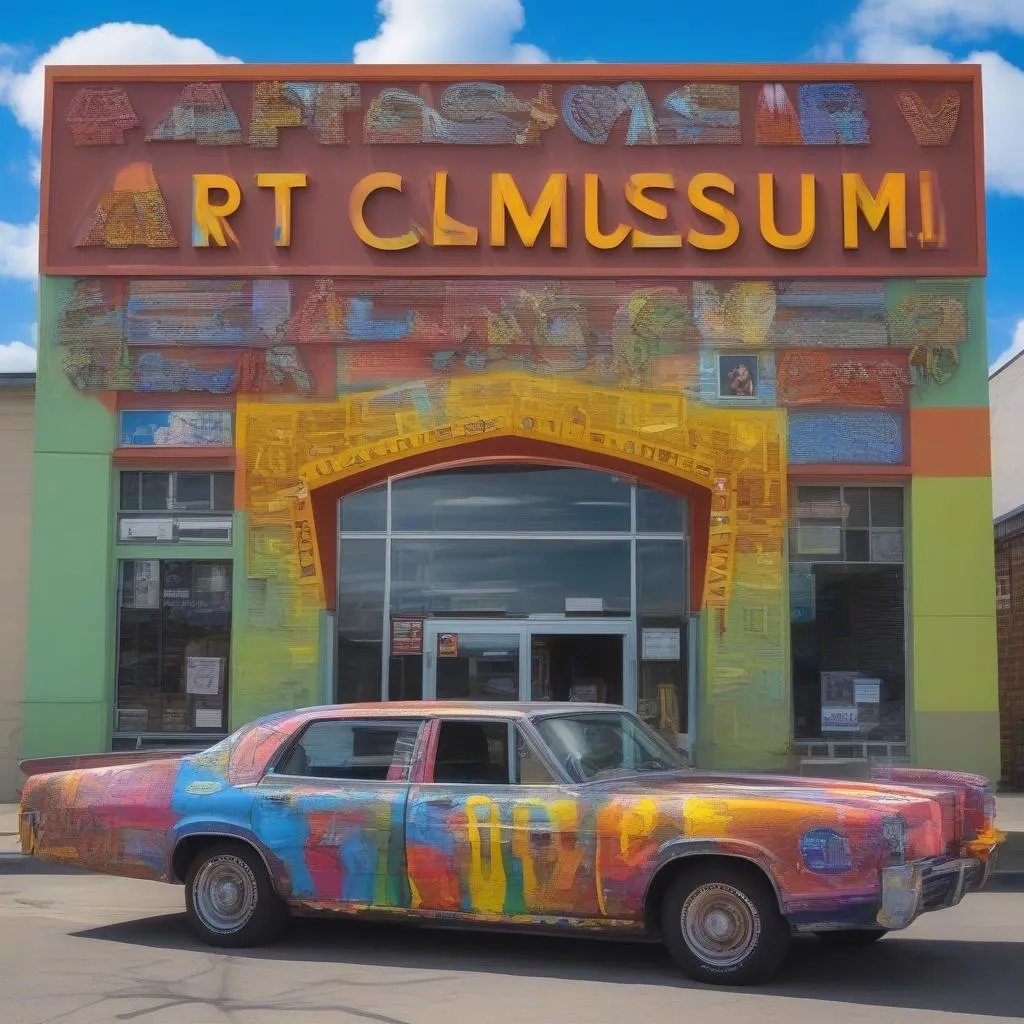 Art Car Museum Exterior