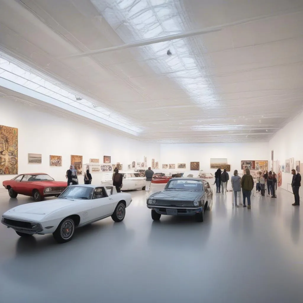 Art Car Museum Interior