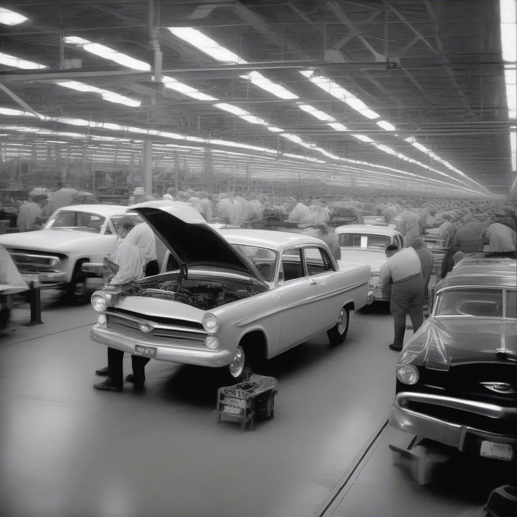 Ford assembly line