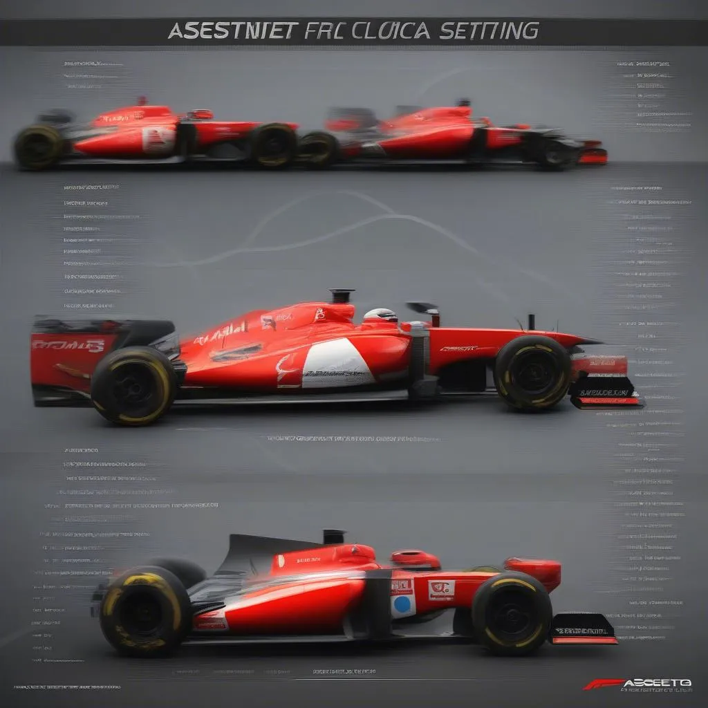 Assetto Corsa F1 Car Settings Guide for Monza Circuit