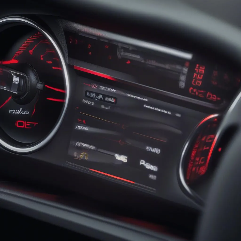 Audi A4 Dashboard