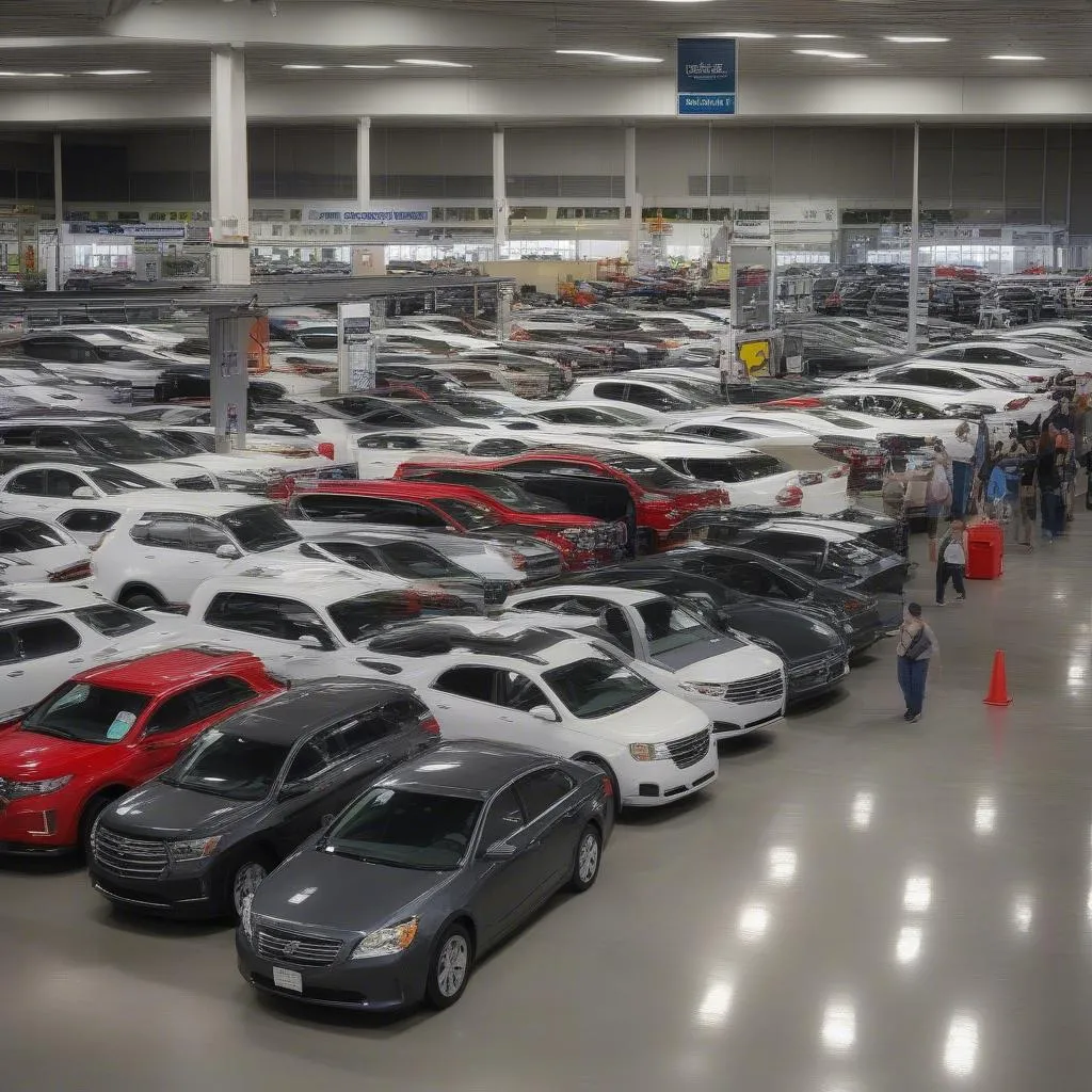 Austin Airport Car Rental Scene