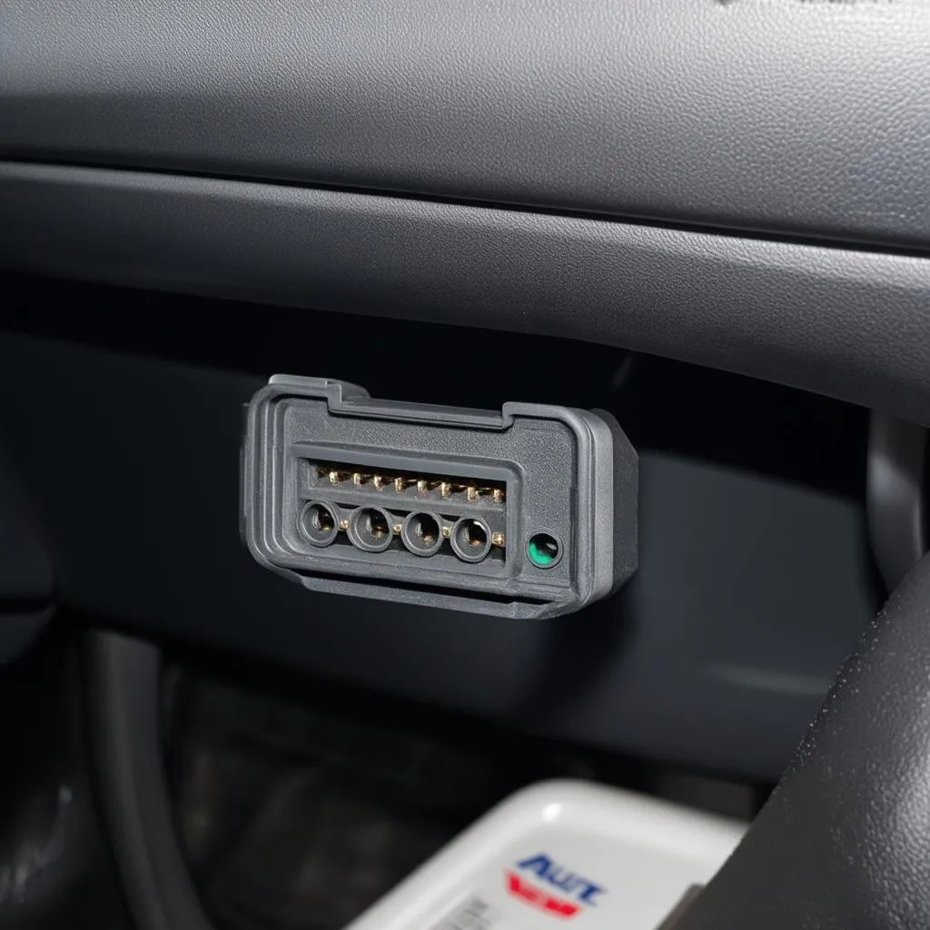 Autel 12-8 Connector Location on Chrysler