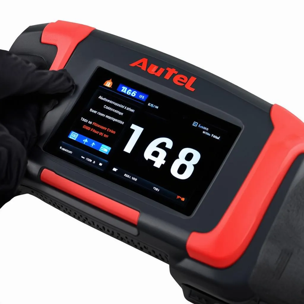 Autel 1646 interface