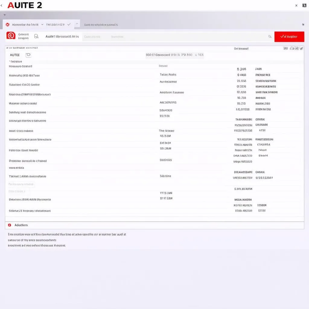 Autel 2 User Interface