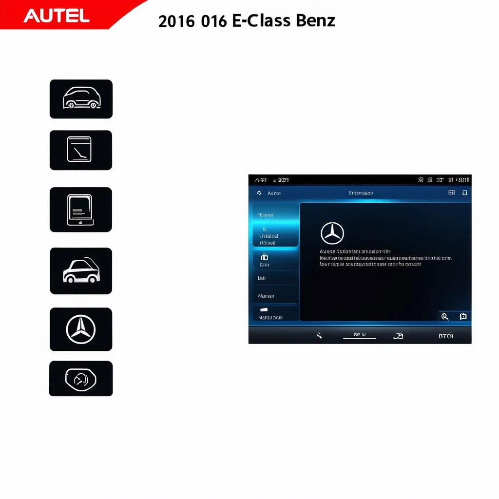 Autel 2016 Eclass Benz Interface