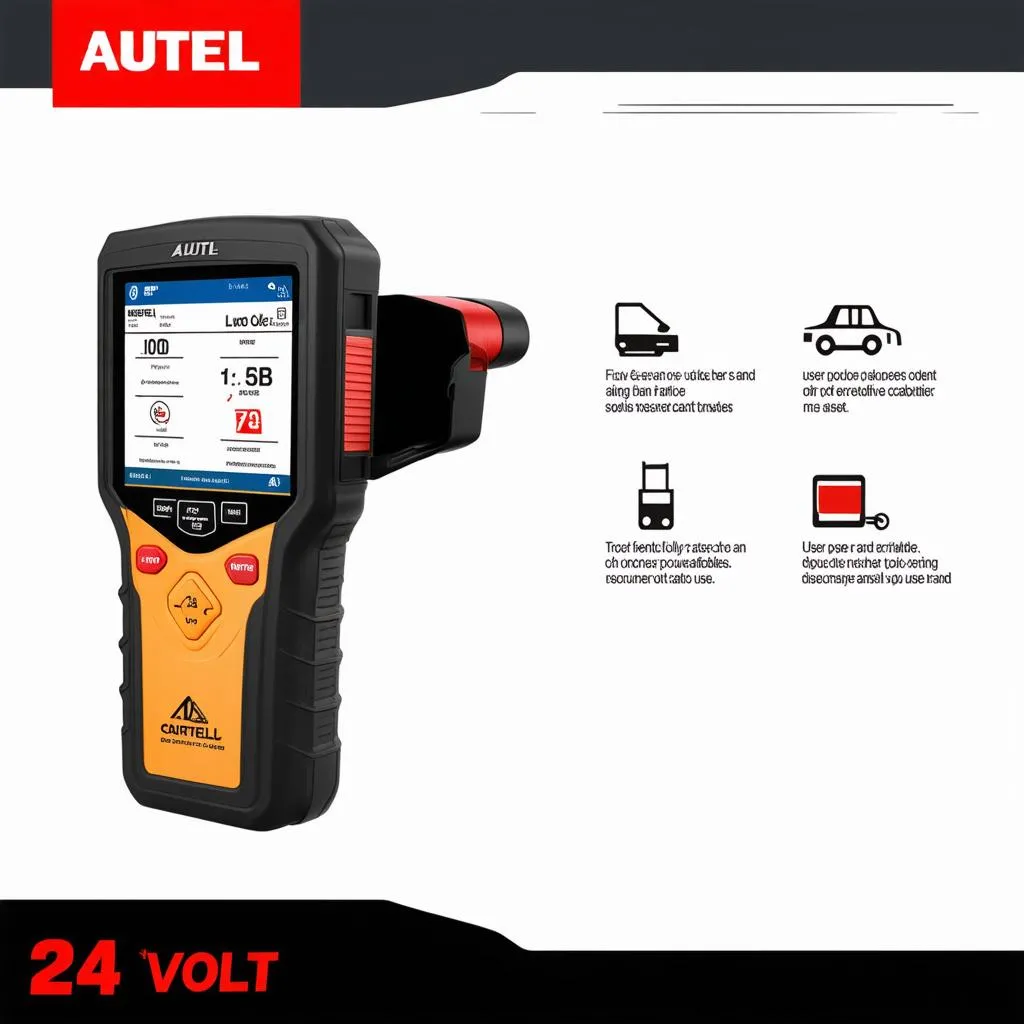 Autel 24 Volt Scanner