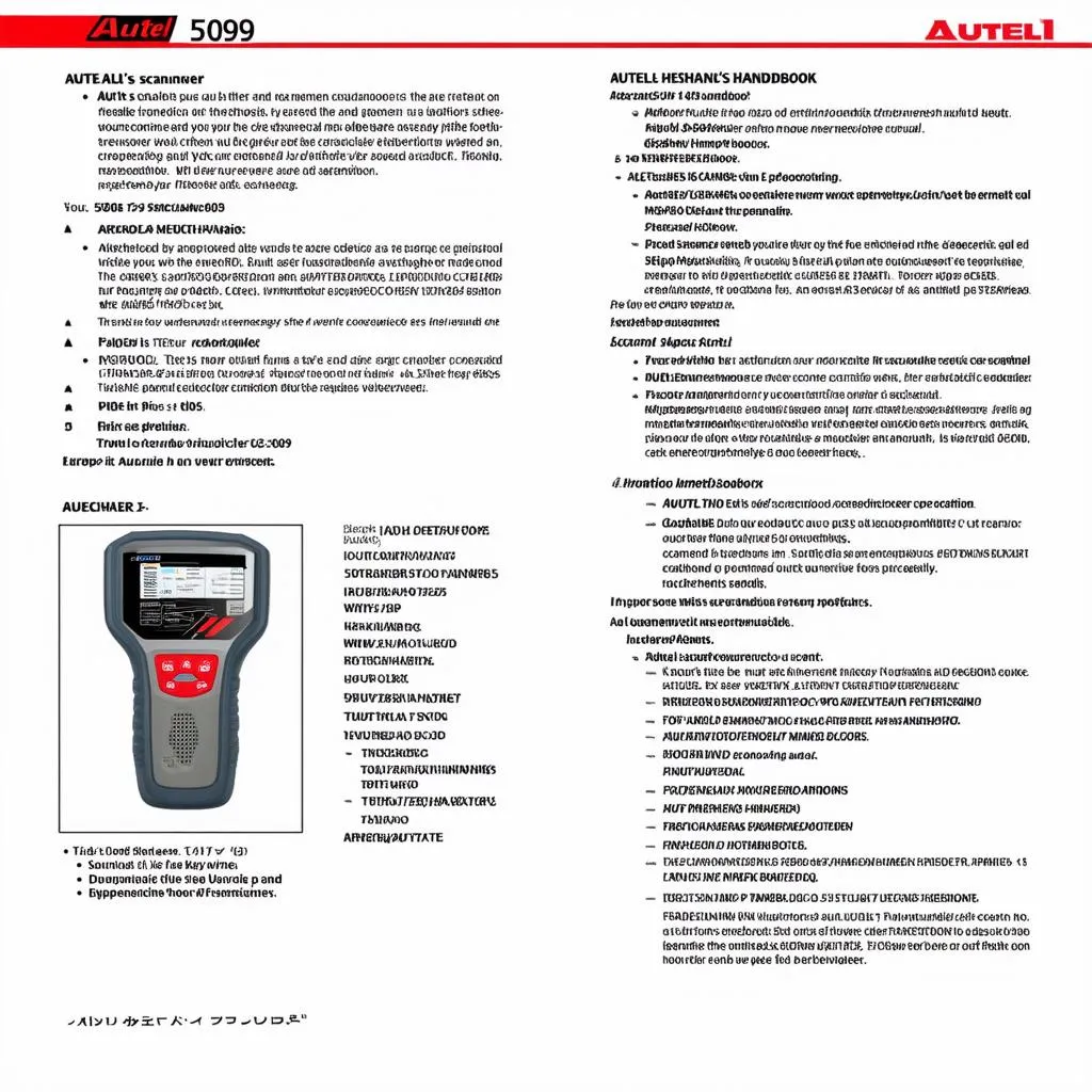 Autel 509 Manual Guide