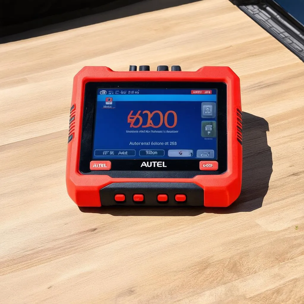 Autel 608 Screen