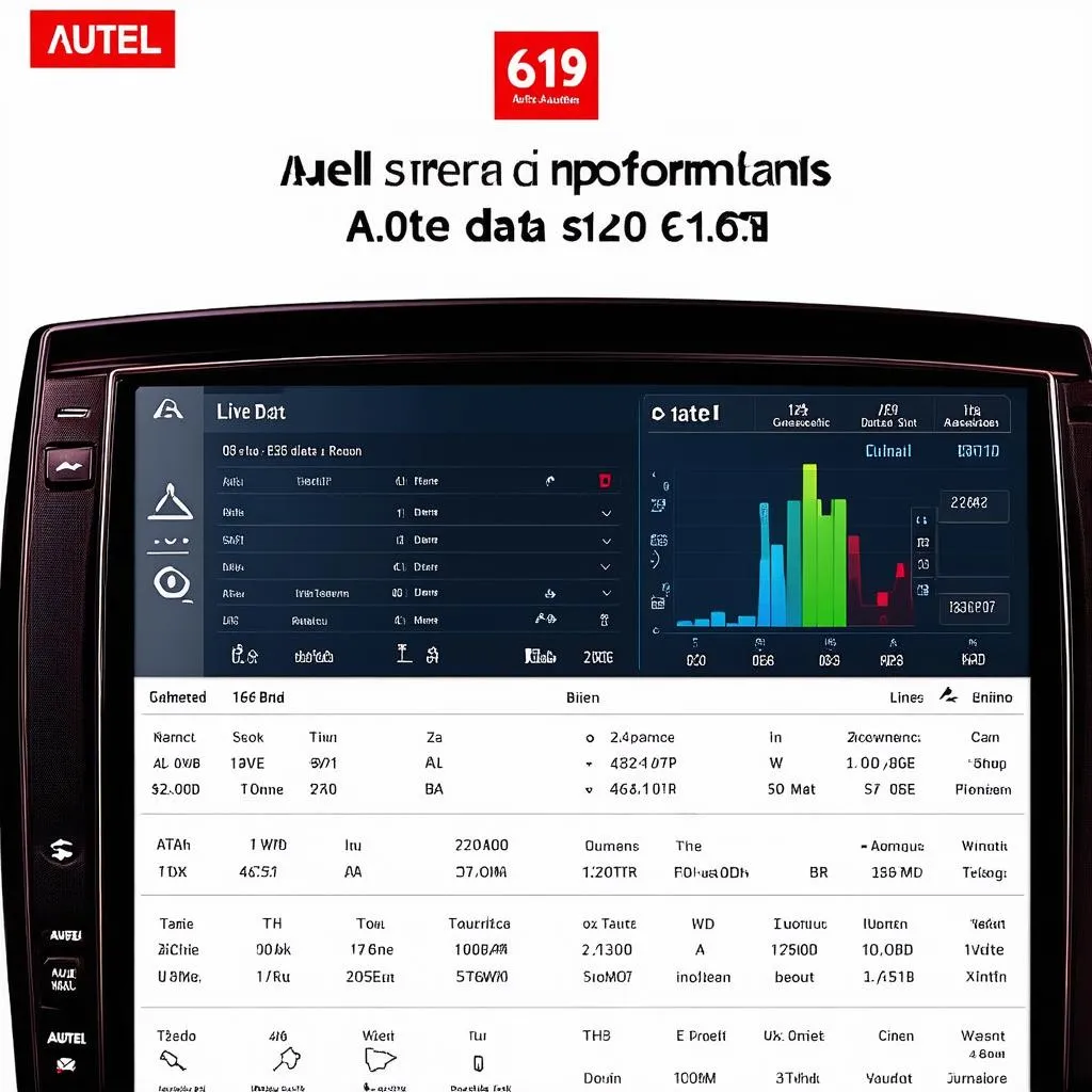 Autel 619 Dashboard