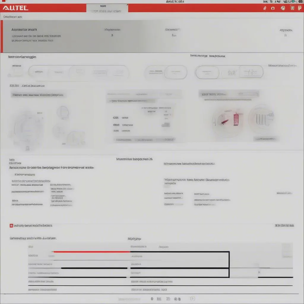 Autel 808 Diagnostic Results Displayed on a Screen