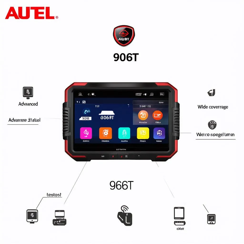 Autel 906BT features