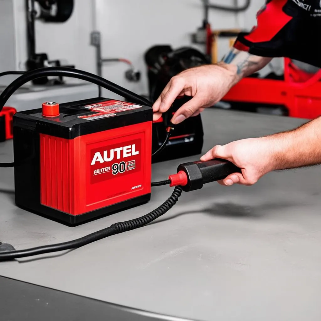 Autel 908 Battery Charging