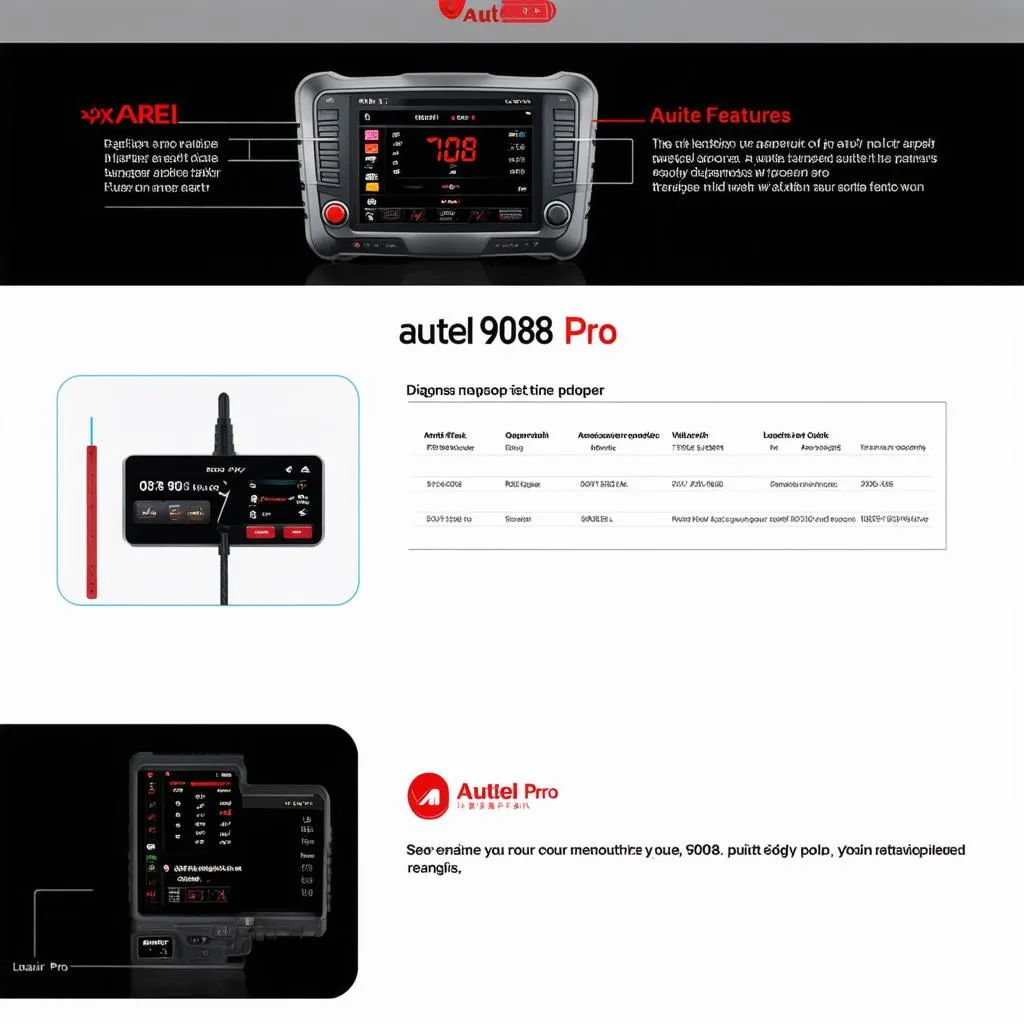 Autel 908 Pro Features