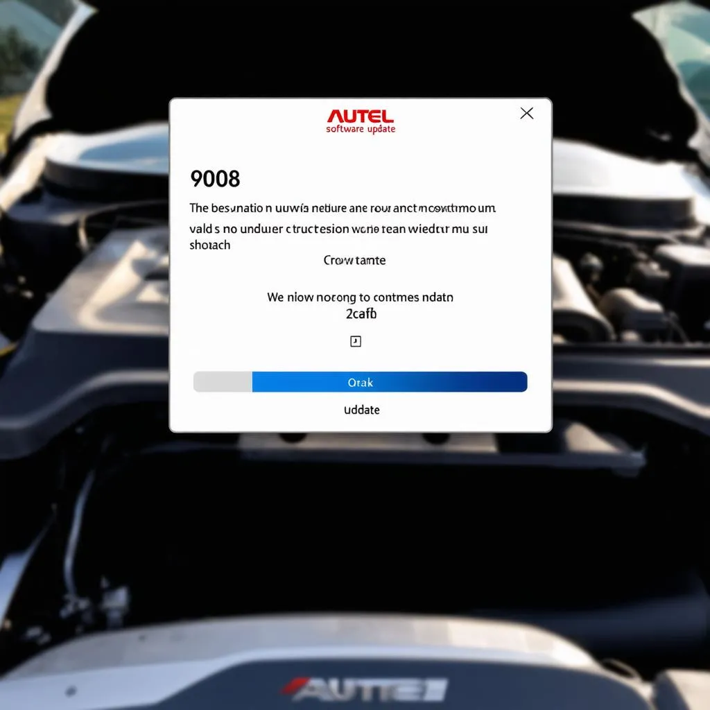 Autel 908 Software Update