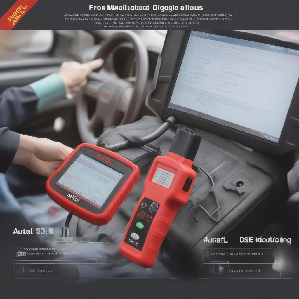 Autel AutoLink AL319 Diesel code reader diagnostics