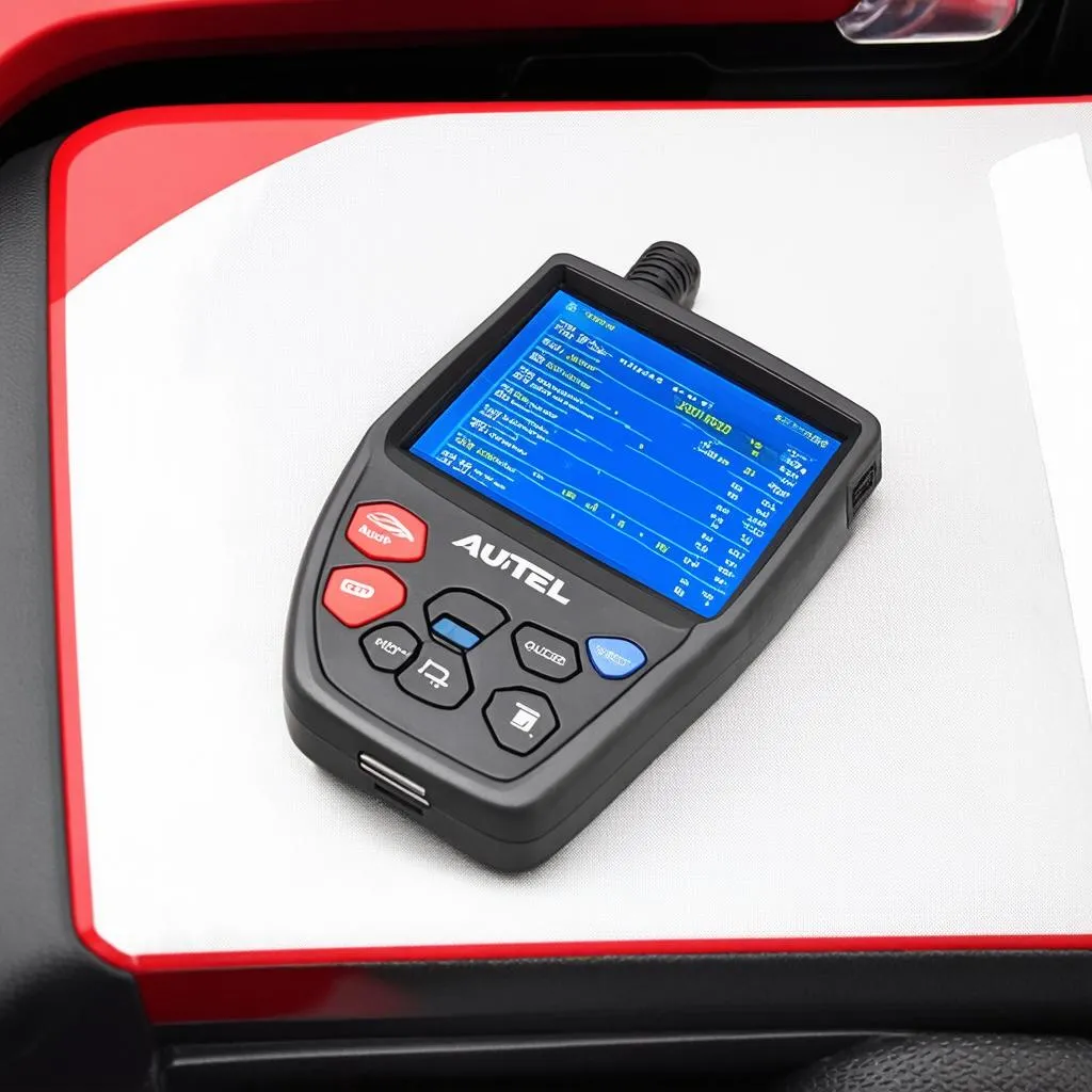 Autel AL319 display