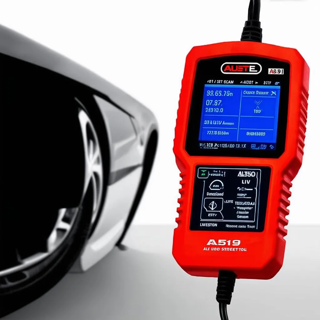 Autel AL519 OBD II scan tool interface