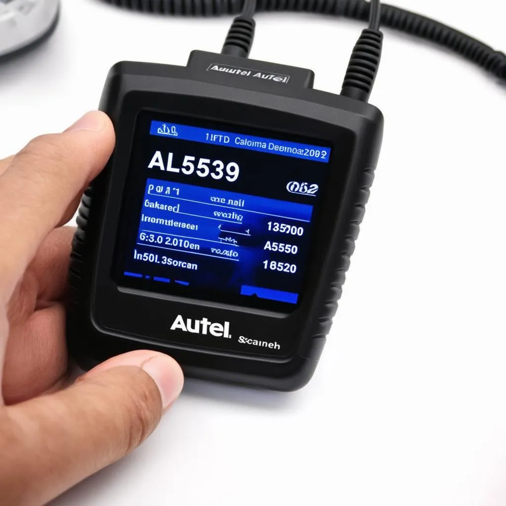 Autel AL539 OBD2 Scanner Interface