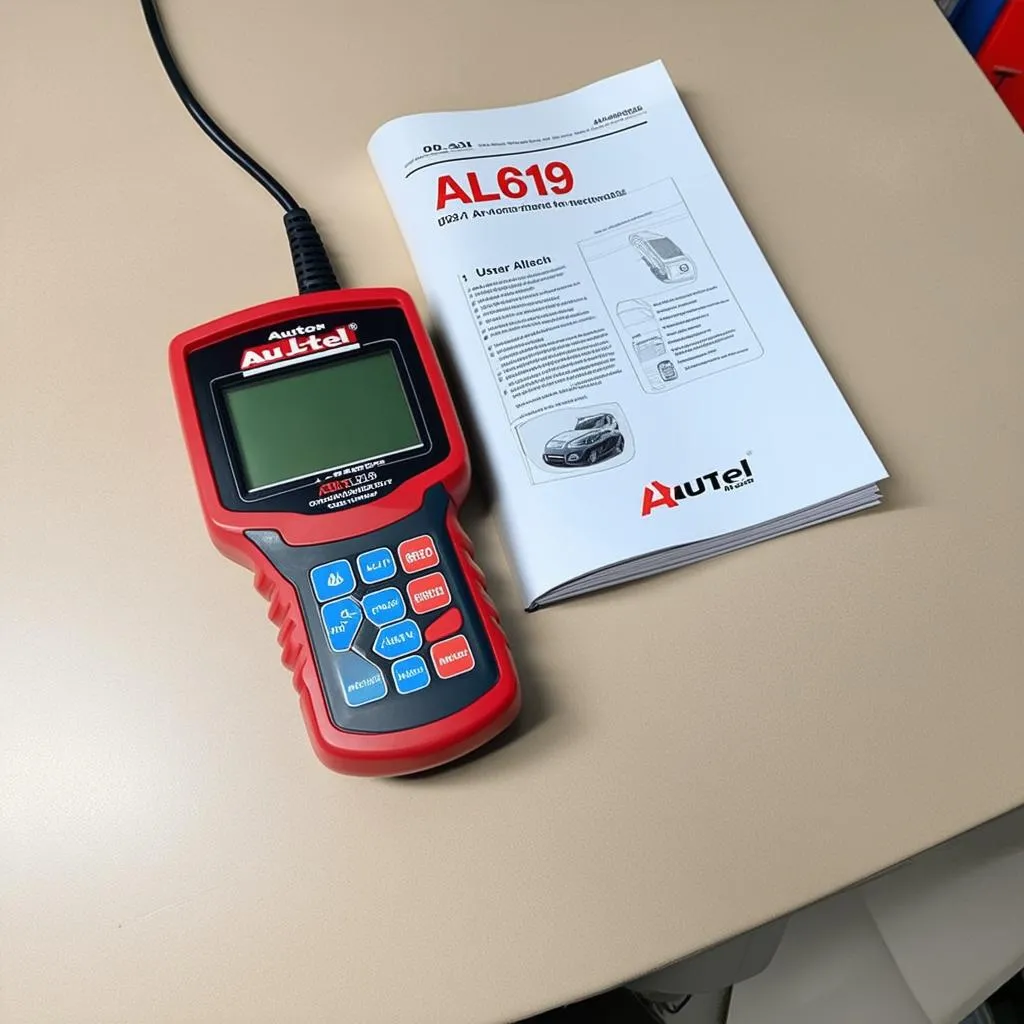 Autel AL619 Code Reader with User Manual