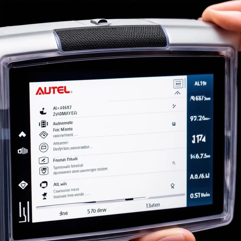 Autel AL619 Interface