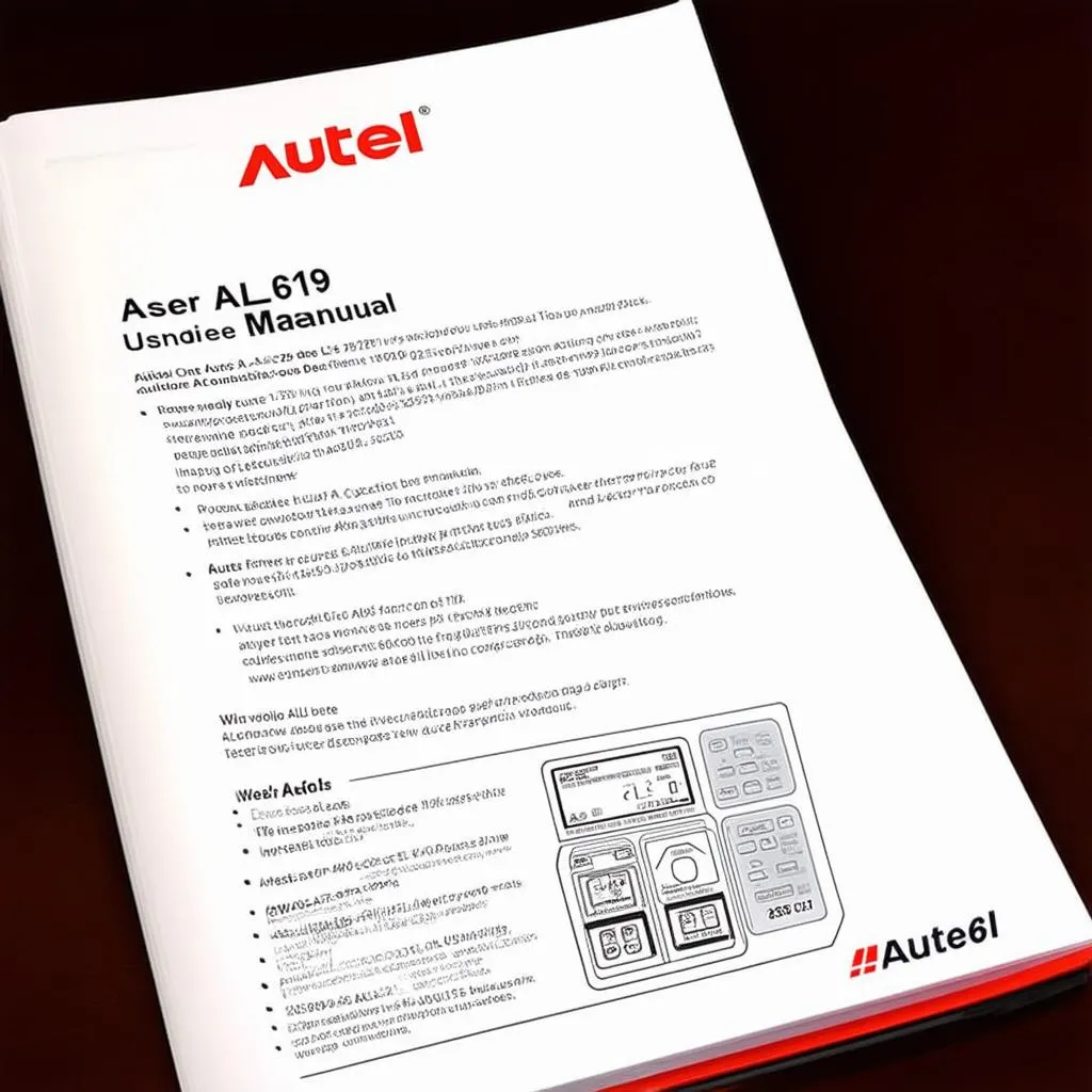 Autel AL619 User Manual Tips