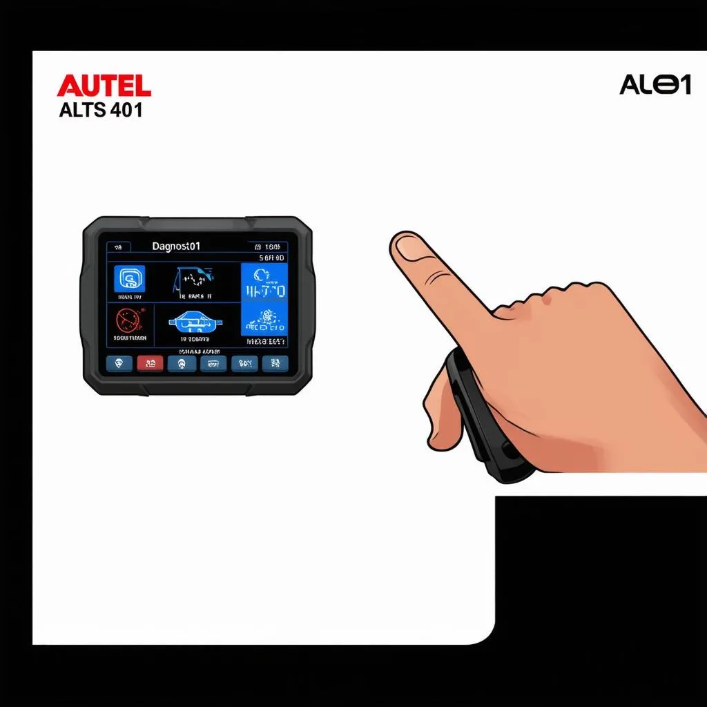 autel-alts401-user-interface