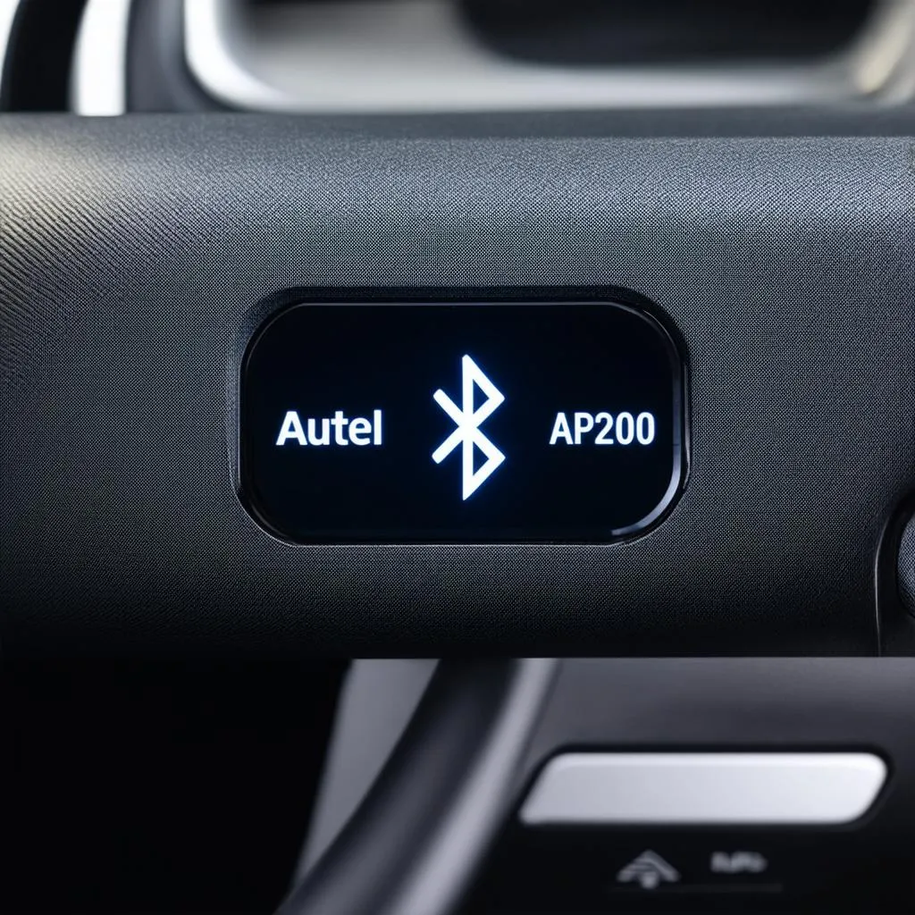 Autel AP200 Bluetooth Connection