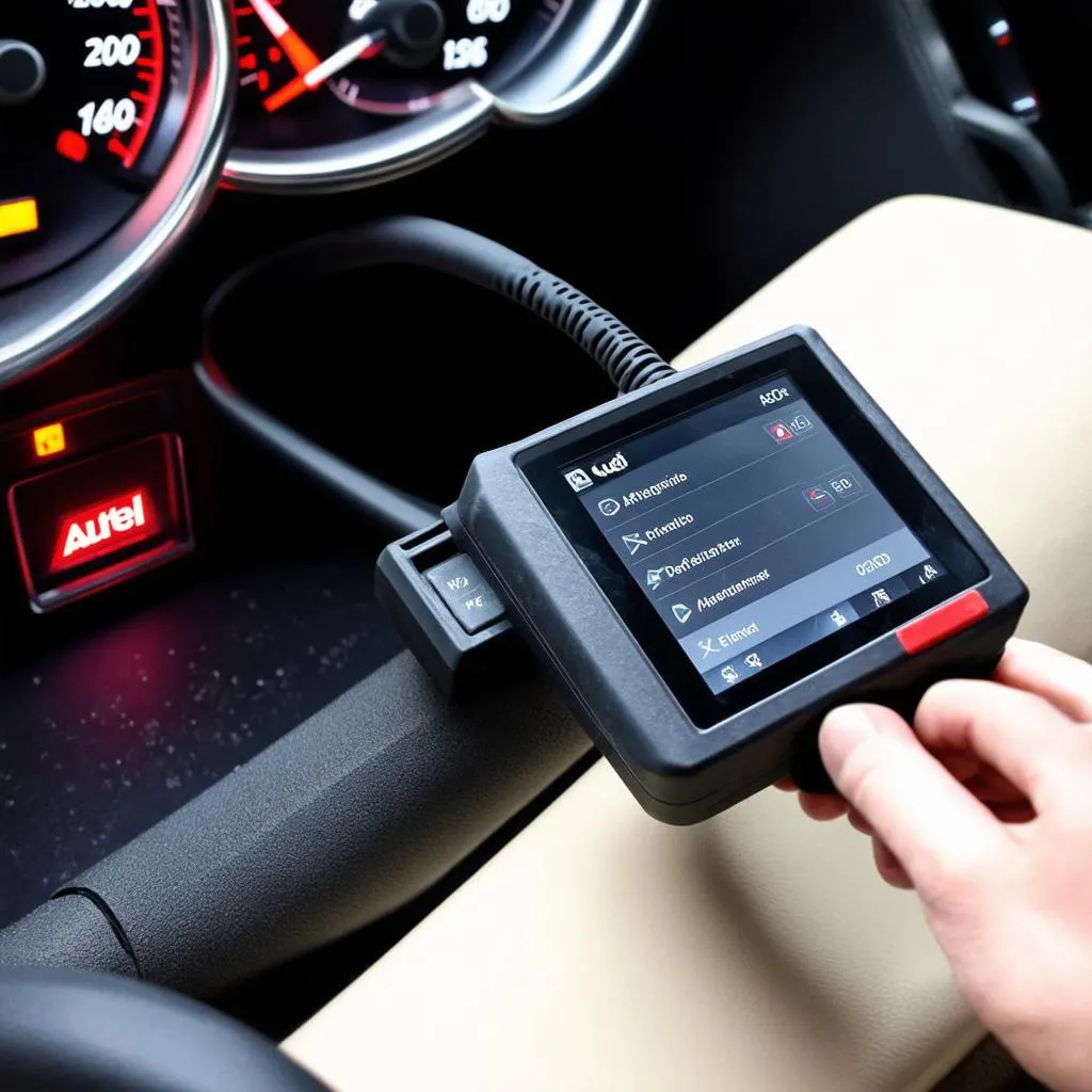 Autel Coding on Audi Dashboard