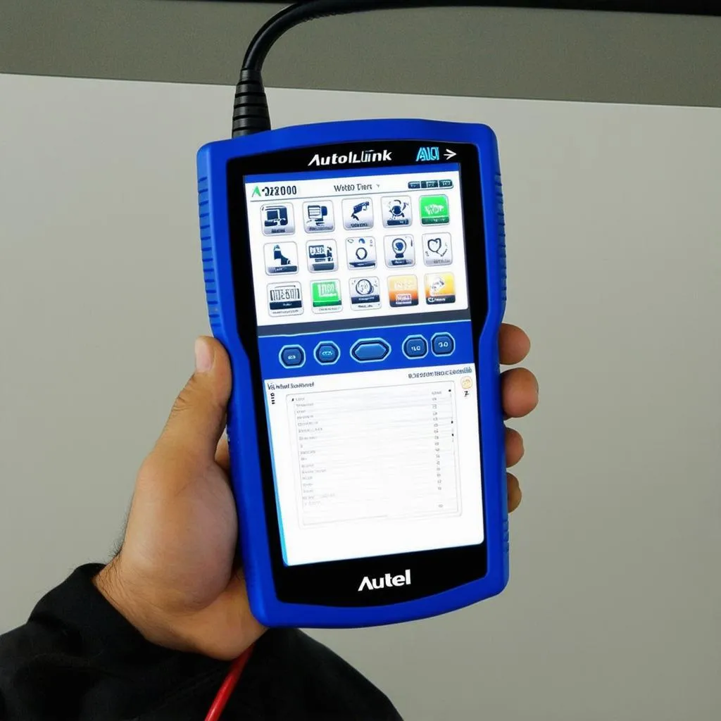 Autel Autolink AL319 Interface