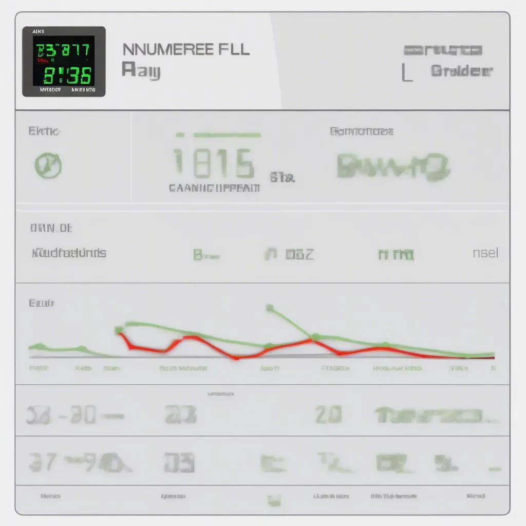 Autel Autolink AL319 Live Data Screen